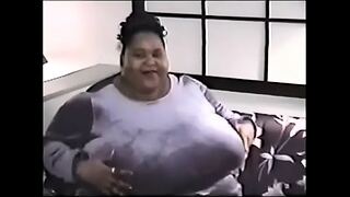 Gloria'_s chubby whacking big coloured tits
